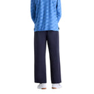 New Balance Numeric Pleated Standard Pants Dark Night Blue Back View