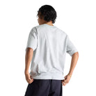 New Balance Numeric Small Logo T-Shirt Athletic Grey Back View