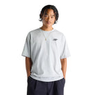 New Balance Numeric Small Logo T-Shirt Athletic Grey Front View