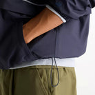 New Balance Numeric Archive Jacket Model Close-up Pocket