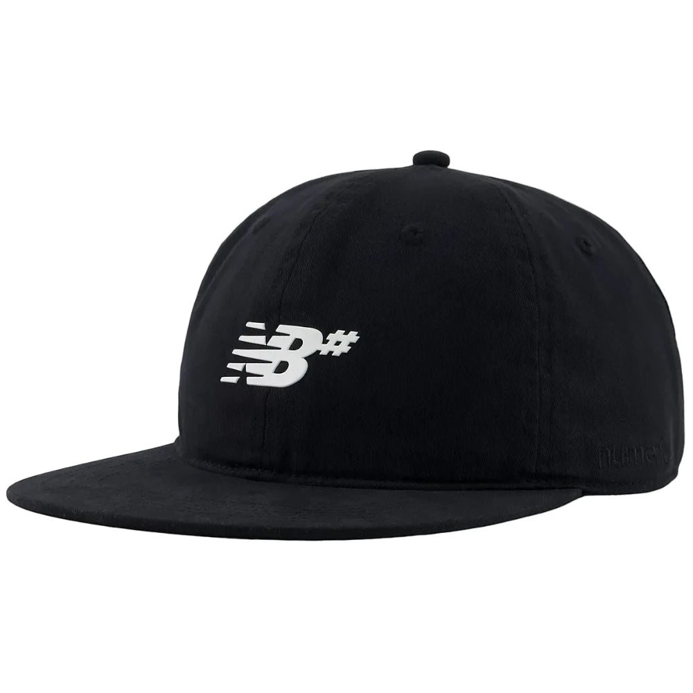 New Balance Numeric Deconstructed Flat Brim Hat Black Full View