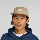 New Balance Numeric Deconstructed Flat Brim Hat Stoneware Model View