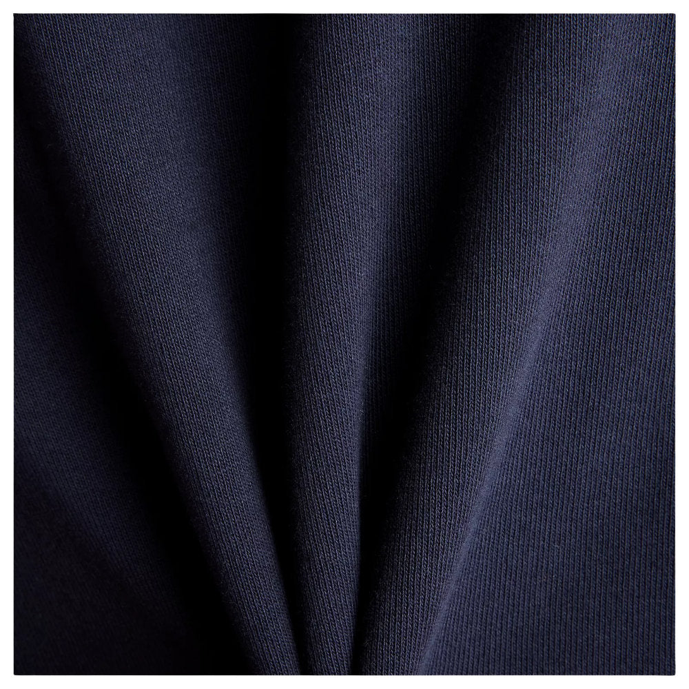 New Balance Numeric Jersey Cotton T-Shirt Dark Night Blue Fibber Close Up