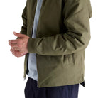 New Balance Numeric Thermal Jacket Wakame Green Side Close Up