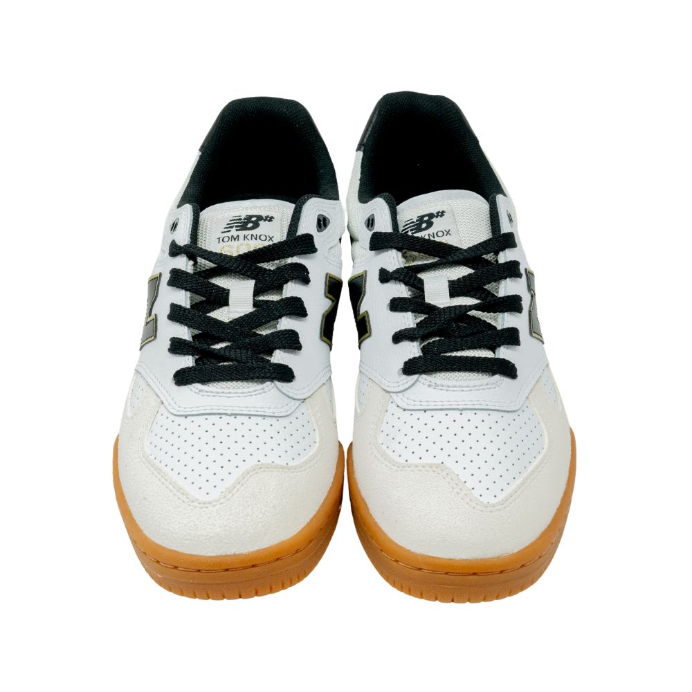 New Balance Numeric Tom Knox 600 White with Black - Shoes – Versus