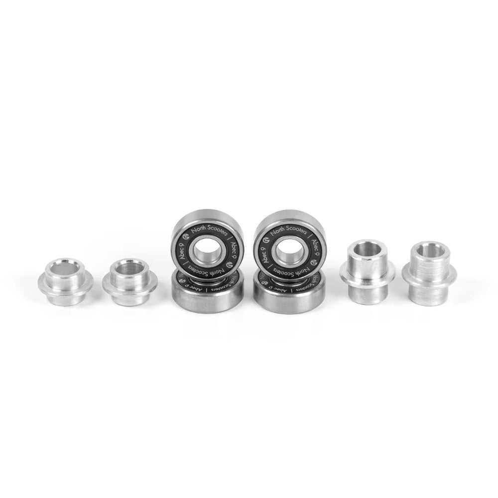 North Scooters Abec 9 Scooter Bearings With Spacers