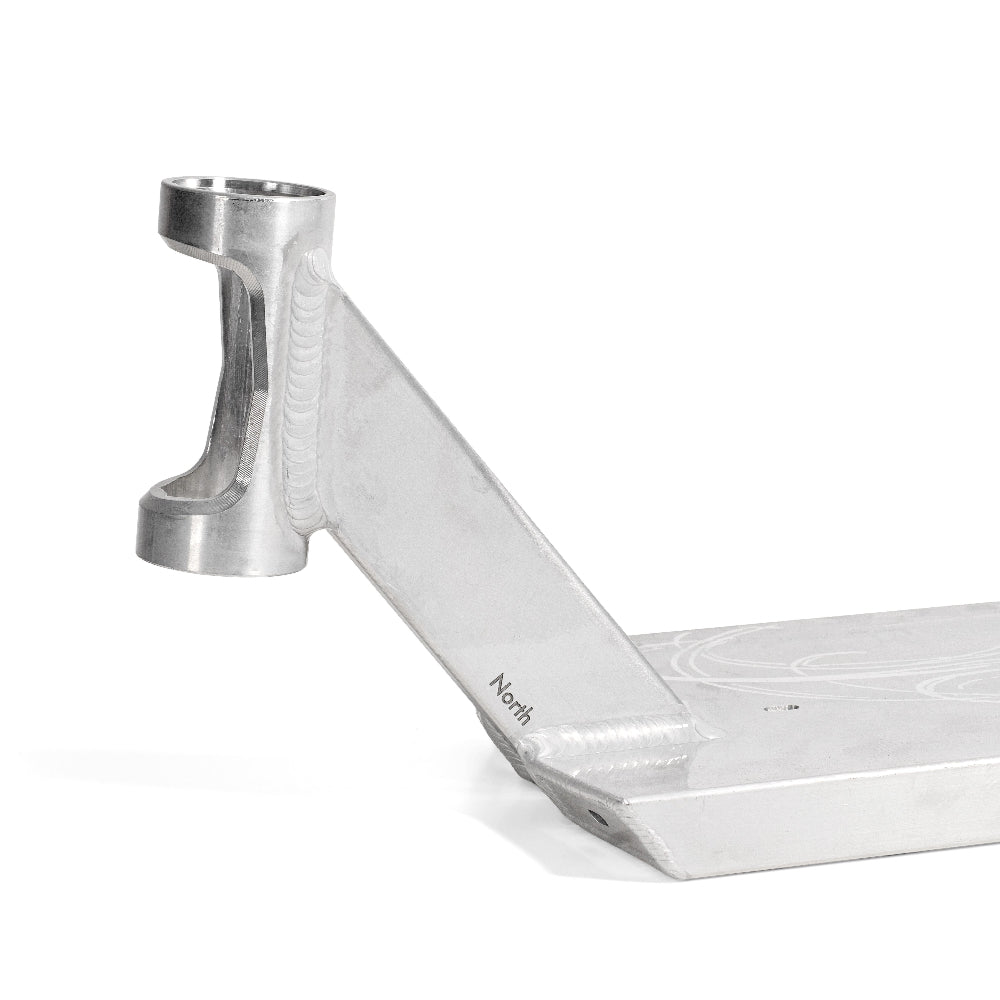 North Scooters Arca 6.75 Street Deck Raw New Extruded Downtube