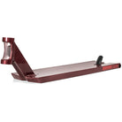 North Scooters Arca 6.75 Street Deck Trans Wine Red Left View