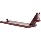 North Scooters Arca 6.75 Street Deck Trans Wine Red Right View