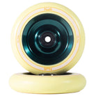 North Scooters Full Core 110X24mm Scooter Wheels Midnight Teal / Cream