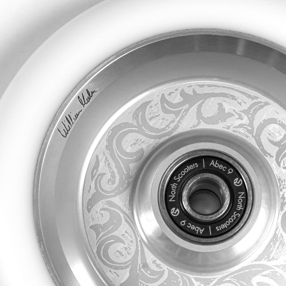North Scooters G8 William Holm 110X24mm Scooter Wheels Close Up 2
