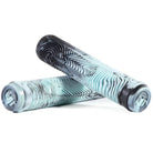 North Scooters Industry Grips Black / Ice Blue Swirl