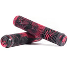 North Scooters Industry Grips Black / Red Swirl