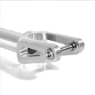 North Scooters Nova 30mm Scooter Fork Silver Axle View