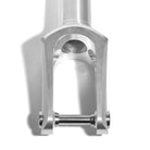 North Scooters Nova 30mm Scooter Fork Silver Front Close Up