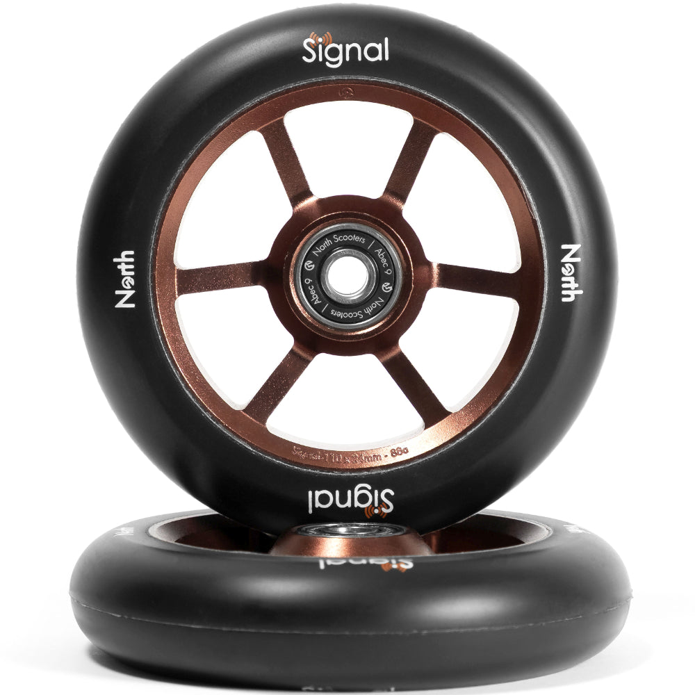 North Scooters Signal V3 110X24mm Scooter Wheels Rust