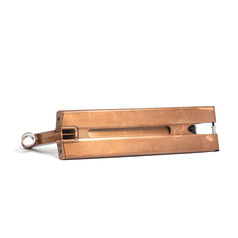 North Scooters Unity 6.5in G7 Scooter Deck Trans Rust Bottom