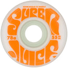 OJS Mini Super Juice White Orange 55mm 78A - Skateboard Wheels