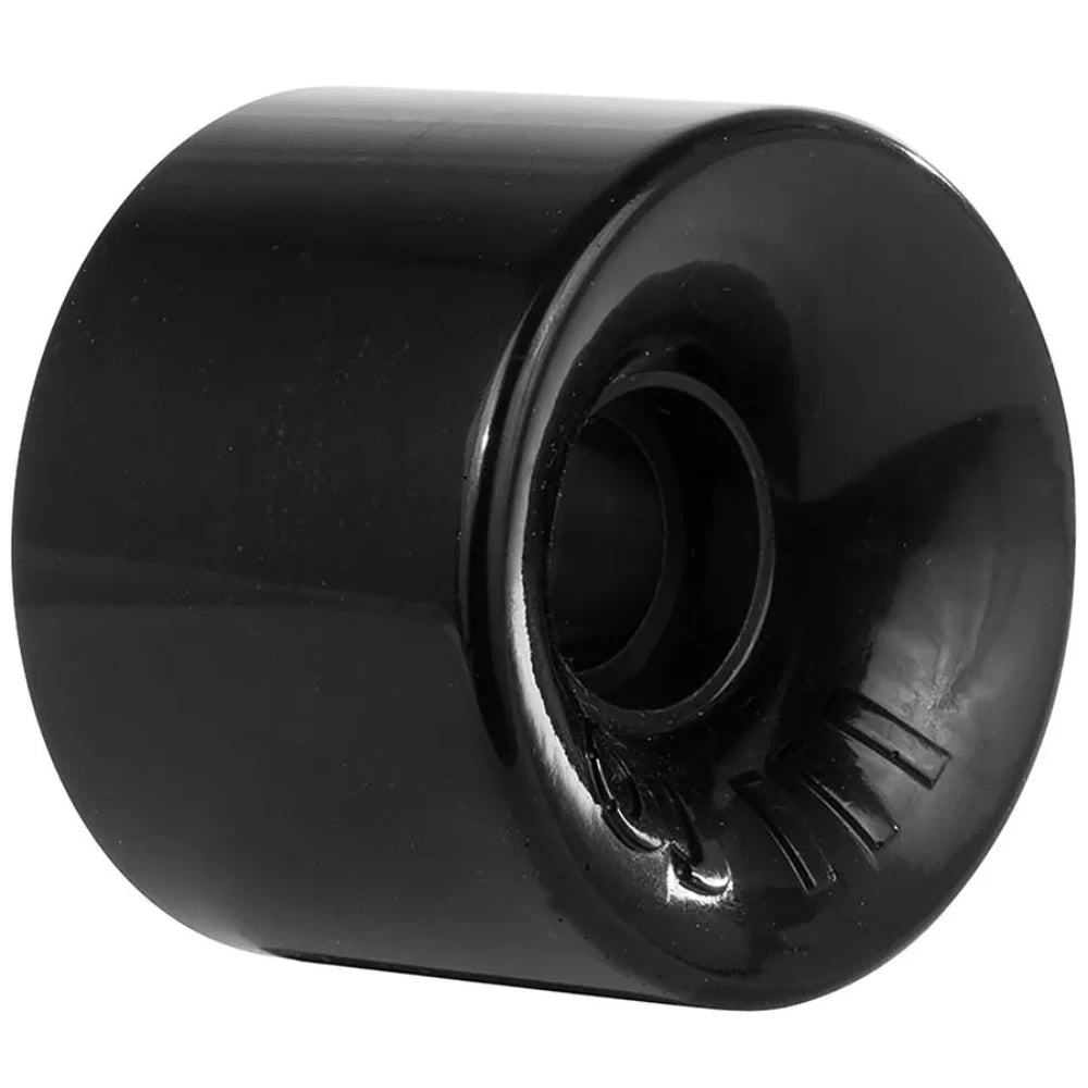 OJ's Hot Juice 78A Black 60mm - Skateboard Wheels Angle View