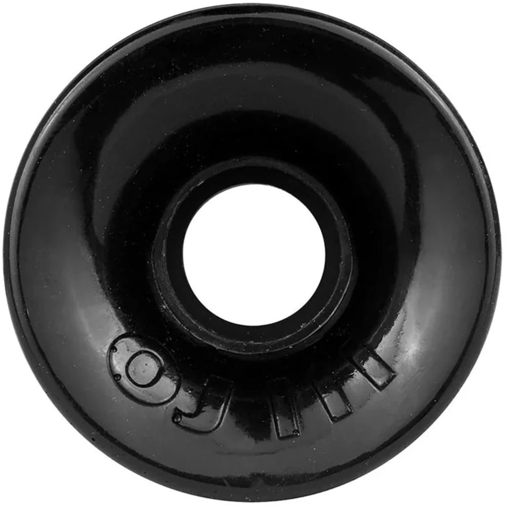 OJ's Hot Juice 78A Black 60mm - Skateboard Wheels Front View