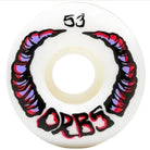 Orbs Apparitions Round 99a 53mm White - Skateboard Wheels
