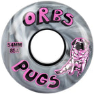 Orbs Pugs Swirls 85A Black / White 54mm - Skateboard Wheels