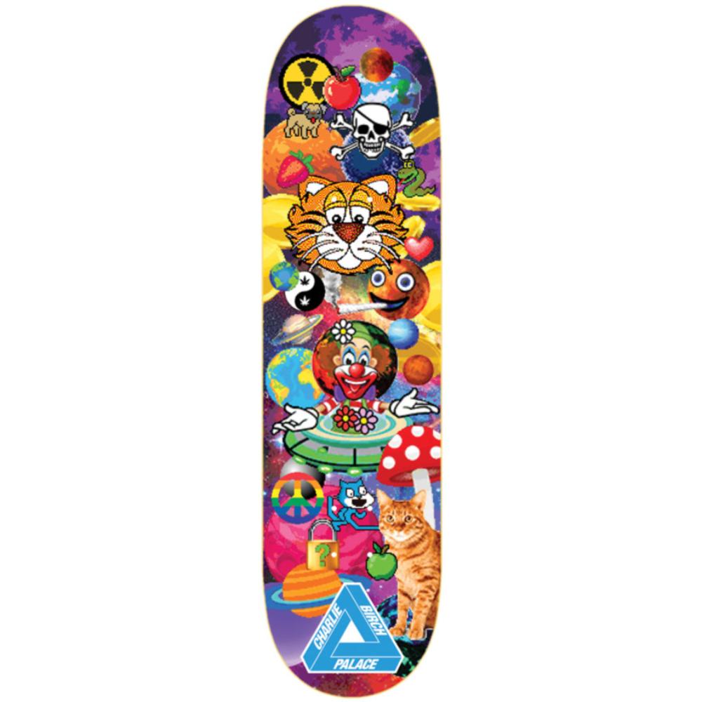 Palace Charlie Pro S36 8.375 Skateboard Deck Bottom Design