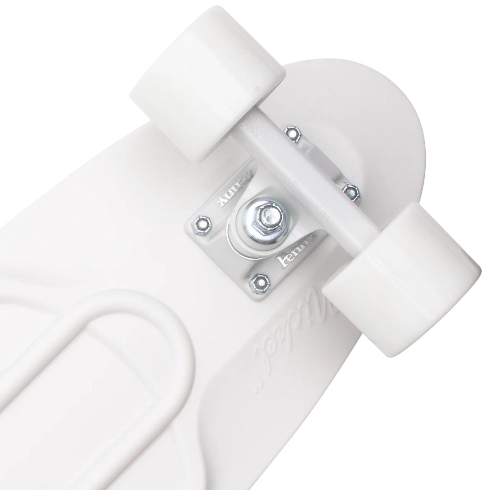 Penny Staple White 22in Cruiser Complete Front Trucks