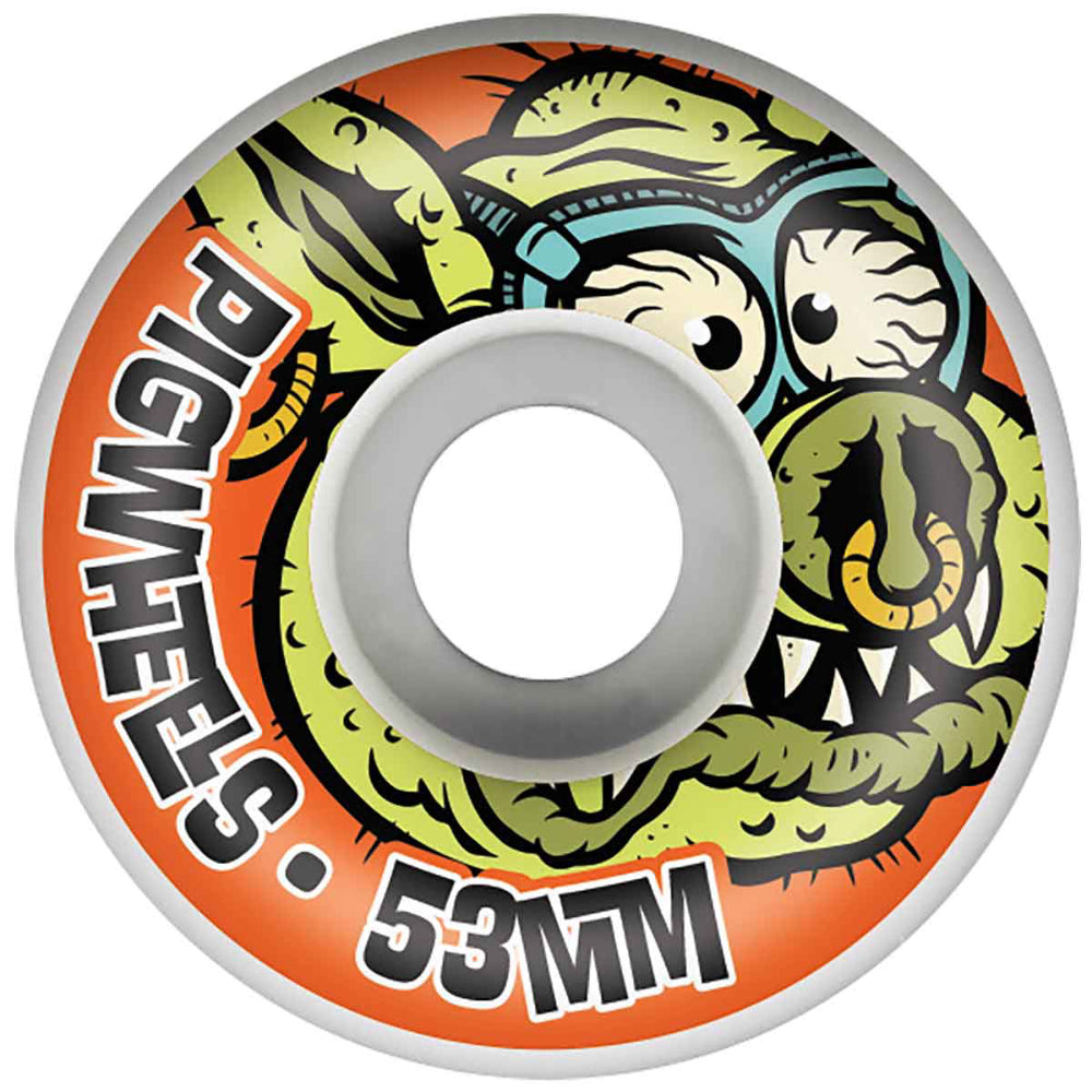 Pig Wheels Toxic Pig Head 53mm - Skateboard Wheels