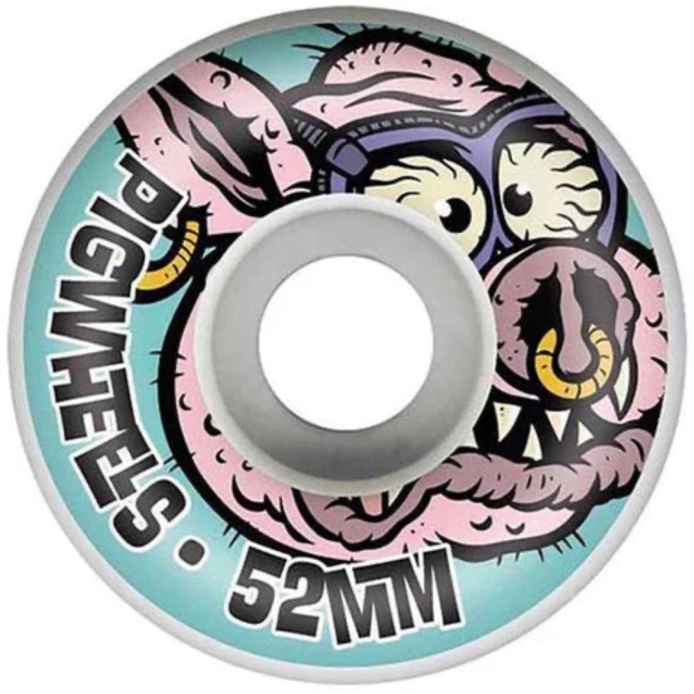 Pig Wheels Toxic Pig Head 52mm - Skateboard Wheels