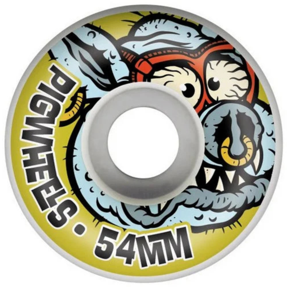 Pig Wheels Toxic Pig Head 54mm - Skateboard Wheels