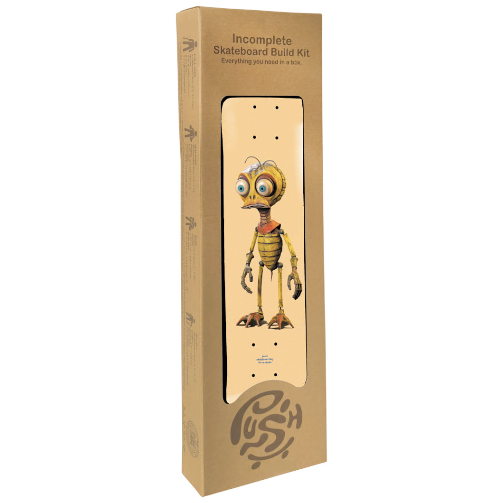 Push Bee Zombie FP 8.25 Incomplete Skateboard Build Kit