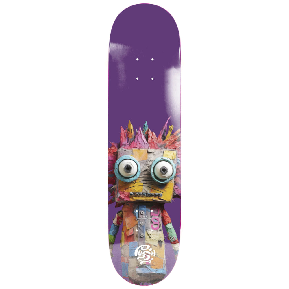 Push Big Rag Doll FP 7.5 Incomplete Skateboard Build Kit Design Deck