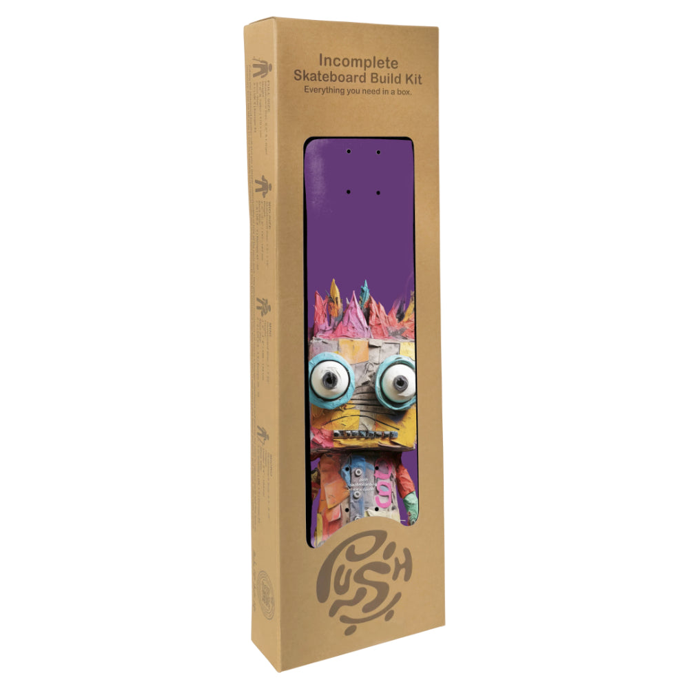 Push Big Rag Doll FP 7.5 Incomplete Skateboard Build Kit Front Box