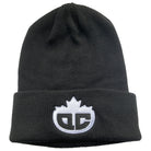QC Scooters Fine Knit Team Beanie Black This beanie has a finer knit construction compared to our shaker knit team beanie. Featuring seams on 6 sides for a form-fitting shape at the top, 100% cotton construction, and embroidery made in Montreal, it's the perfect way to show your team pride in style. Knitted and sewn in Canada for quality you can trust.  100% MADE IN CANADA
