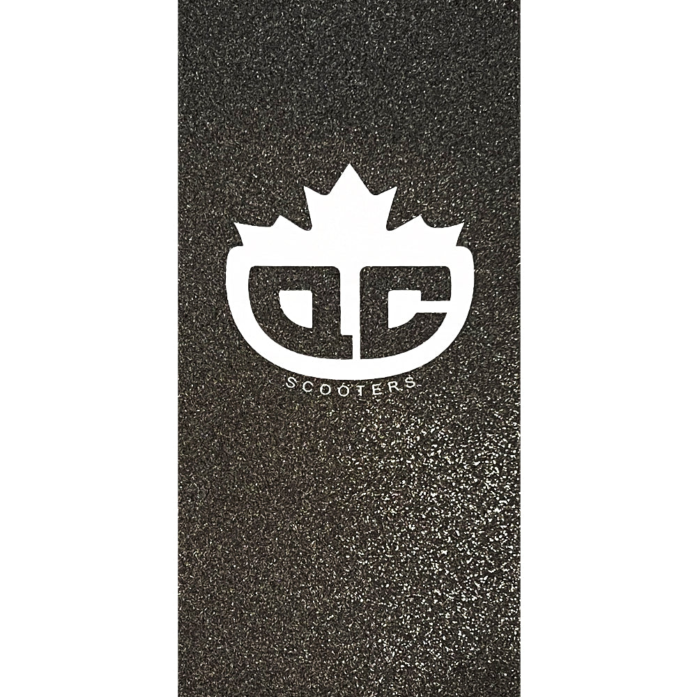 QC Scooters Logo 7" - Scooter Griptape Close Up