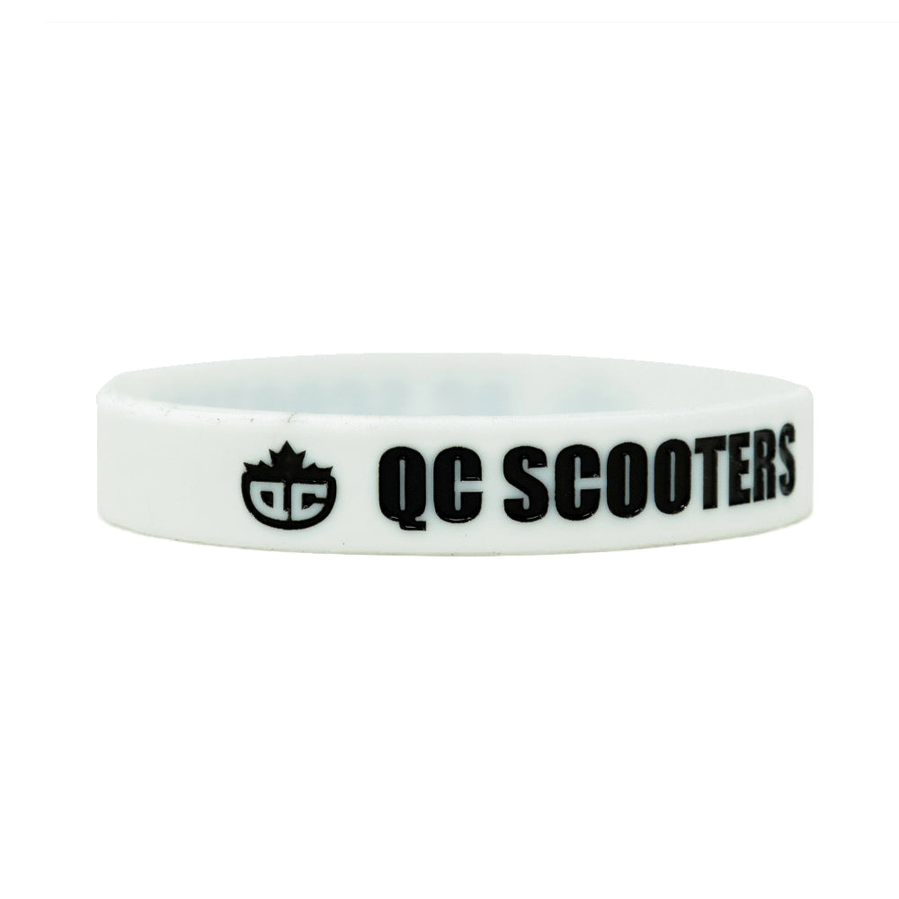 QC Scooters Wristband White