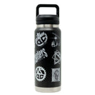 QC Scooters 26oz Sticker Bomb Water Bottle Back