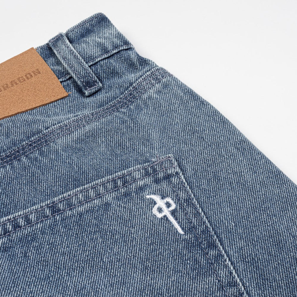 RDS Franklin Jeans Light Wash Logo on the back pocket