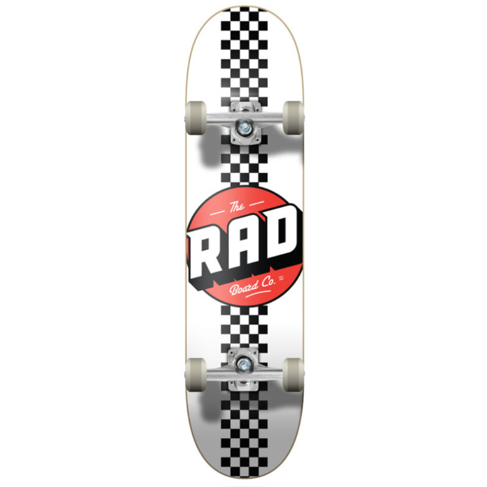 Rad Checker Stripe Progressive 7.75 - Skateboard Complete