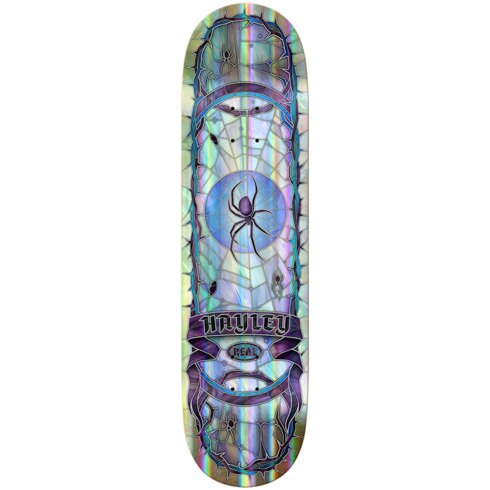 Real Hayley Holo Cathedral Skateboard Deck