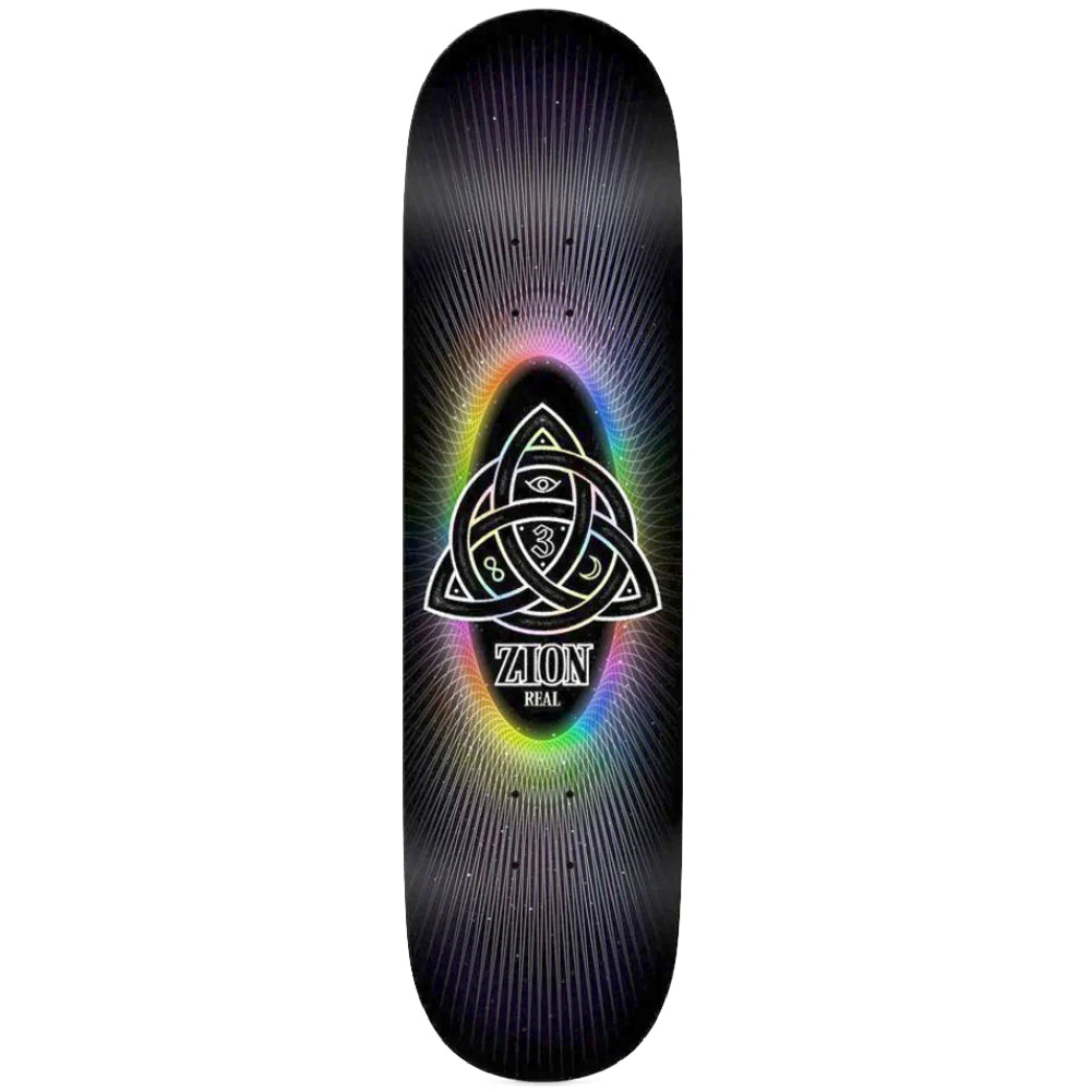 Real Zion Power Of Threes Easy Riders 8.5 - Skateboard Deck
