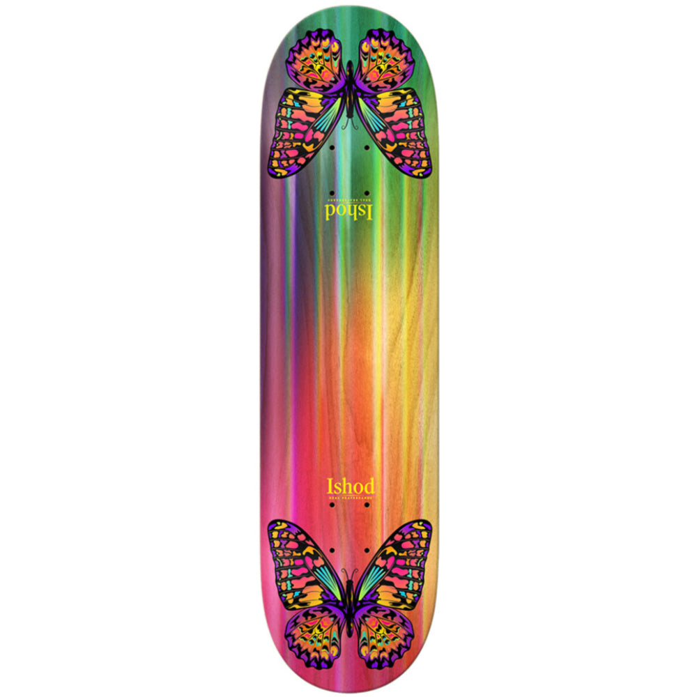 Real Ishod Rainbow Monarch Twin Tail Easy Rider 8.3 - Skateboard Deck
