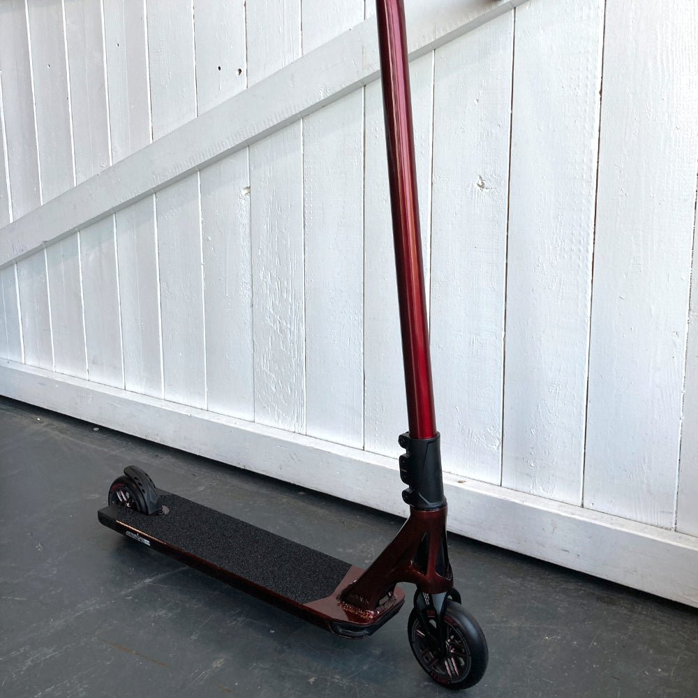 Red Red Wine AOS Custom Scooter Angle