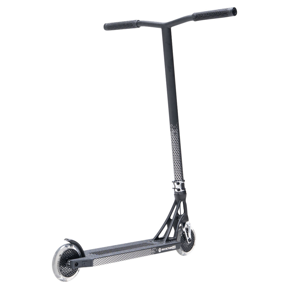 Root Industries Invictus V3 Scooter Complete Black Back Right Angle View