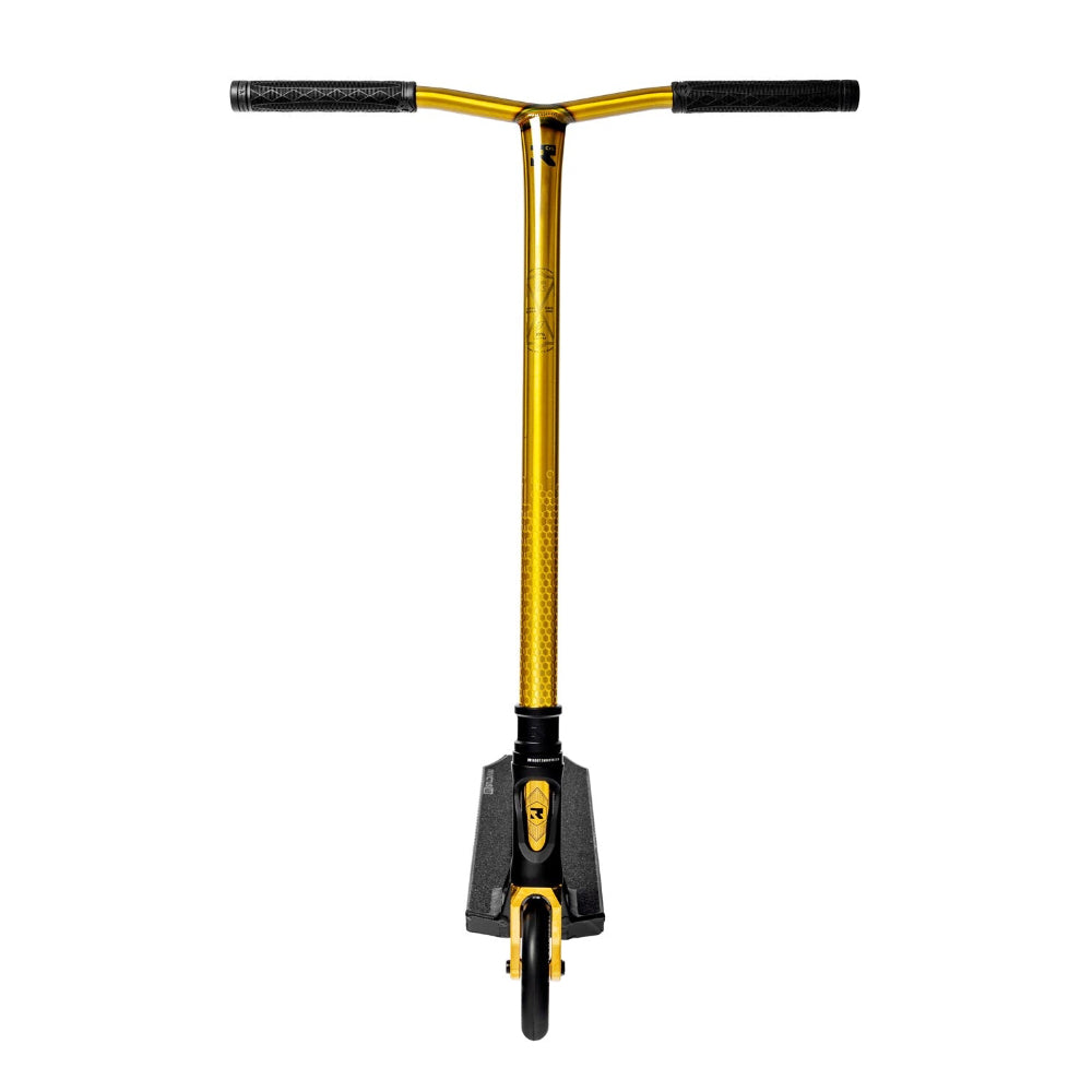 Root Industries Invictus V3 Scooter Complete Gold Front View