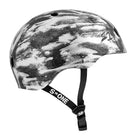 S1 Lifer Bomba White / Black Glitter CERTIFIED Helmet Side View