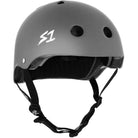 S1 Lifer Dark Grey Matte CERTIFIED Helmet Angle View