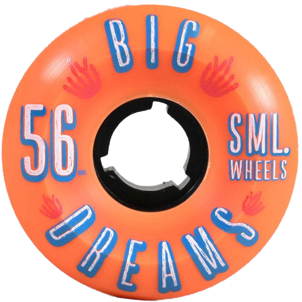 SML. Succulent Cruisers 56mm 92a Sun Up - Skateboard Wheels