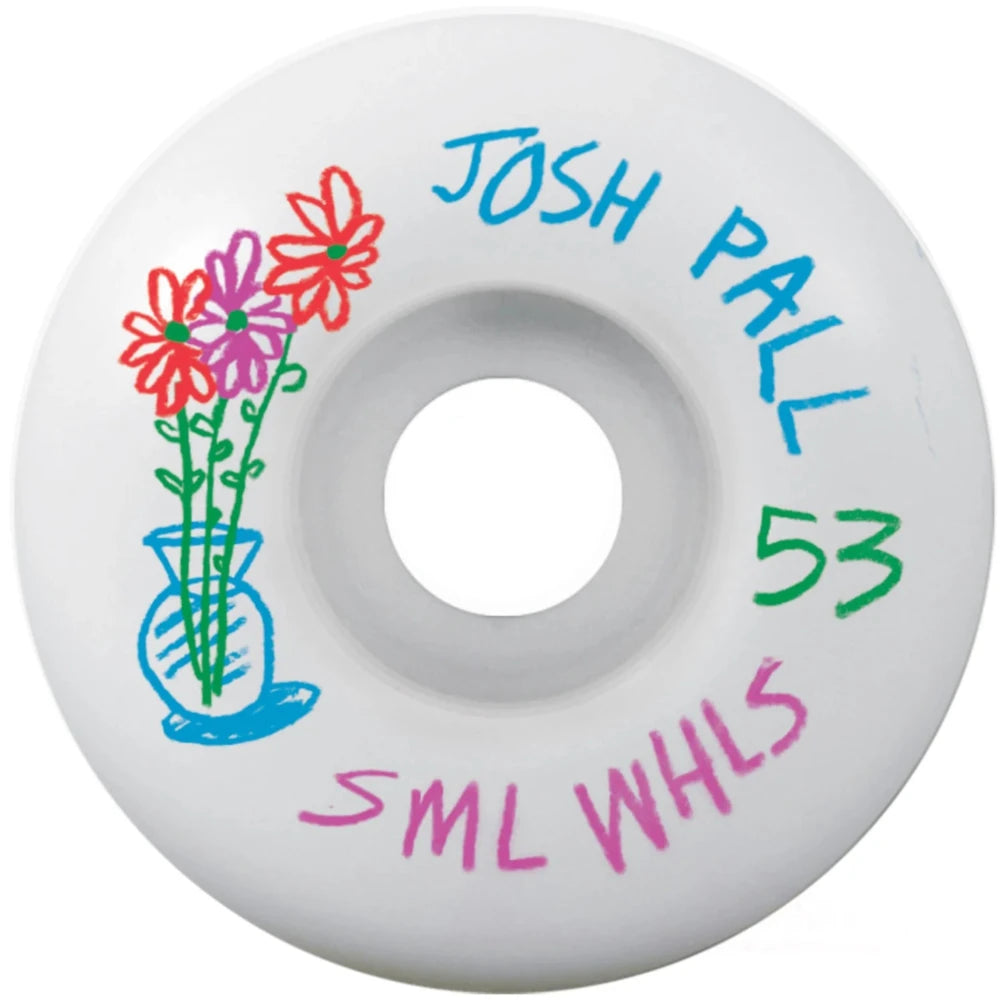 SML. Josh Pall Pencil Pushers V-Cut 53mm 99a - Skateboard Wheels 